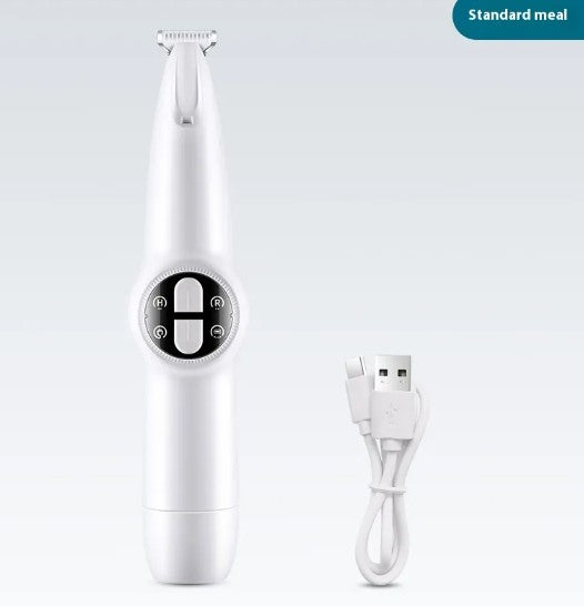 2-in-1 Pet Grooming Trimmer | Quiet Rechargeable Paw & Fur Shaver