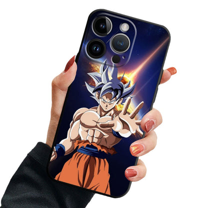 Dragon Ball Goku Phone Case for iPhone 15 (Trendy)