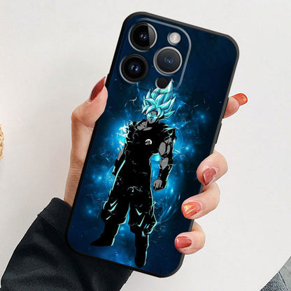 Dragon Ball Goku Phone Case for iPhone 15 (Trendy)