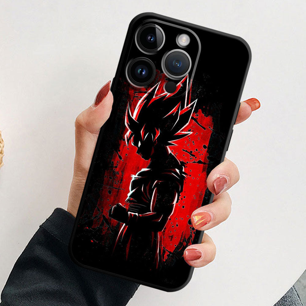 Dragon Ball Goku Phone Case for iPhone 15 (Trendy)