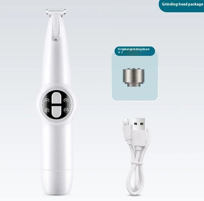 2-in-1 Pet Grooming Trimmer | Quiet Rechargeable Paw & Fur Shaver