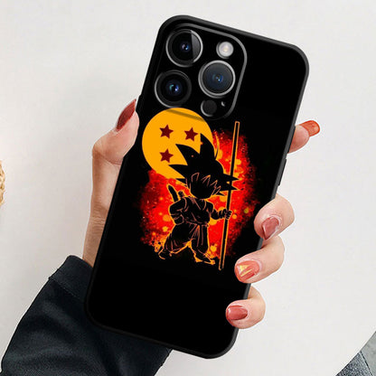 Dragon Ball Goku Phone Case for iPhone 15 (Trendy)