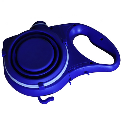 Dog Leash with Water Bottle & Cup | Pet Walking Set