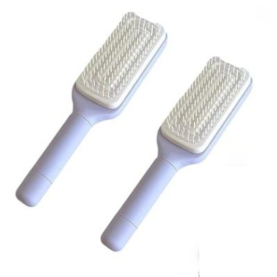Self-Cleaning Anti-Static Hair Brush | 4-in-1 Massage Comb