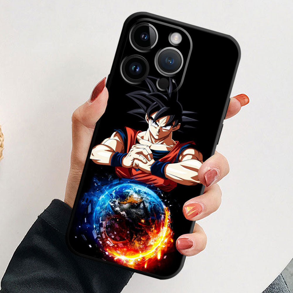 Dragon Ball Goku Phone Case for iPhone 15 (Trendy)