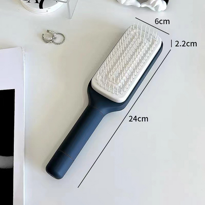 Self-Cleaning Anti-Static Hair Brush | 4-in-1 Massage Comb